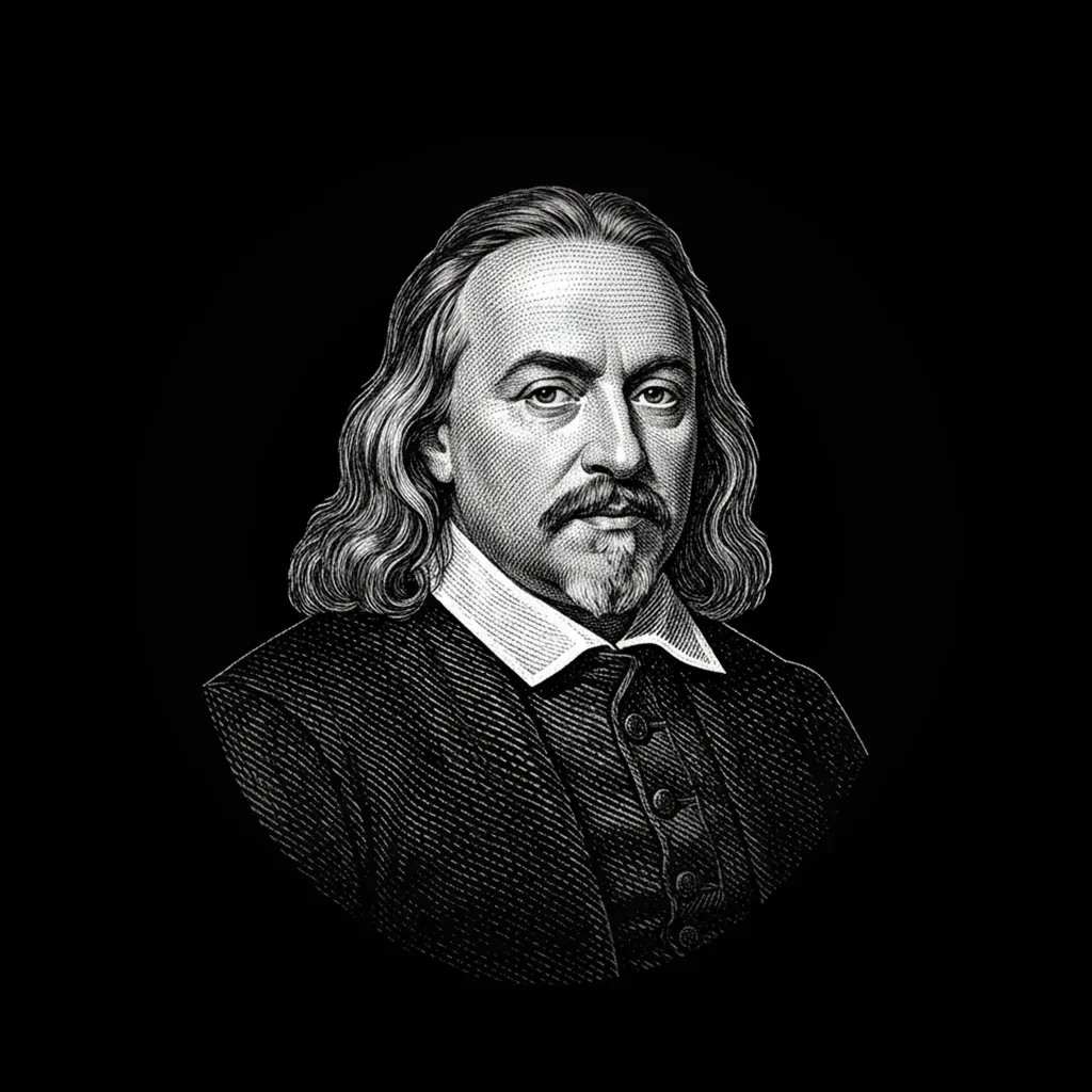 Illustration of Rene Descartes